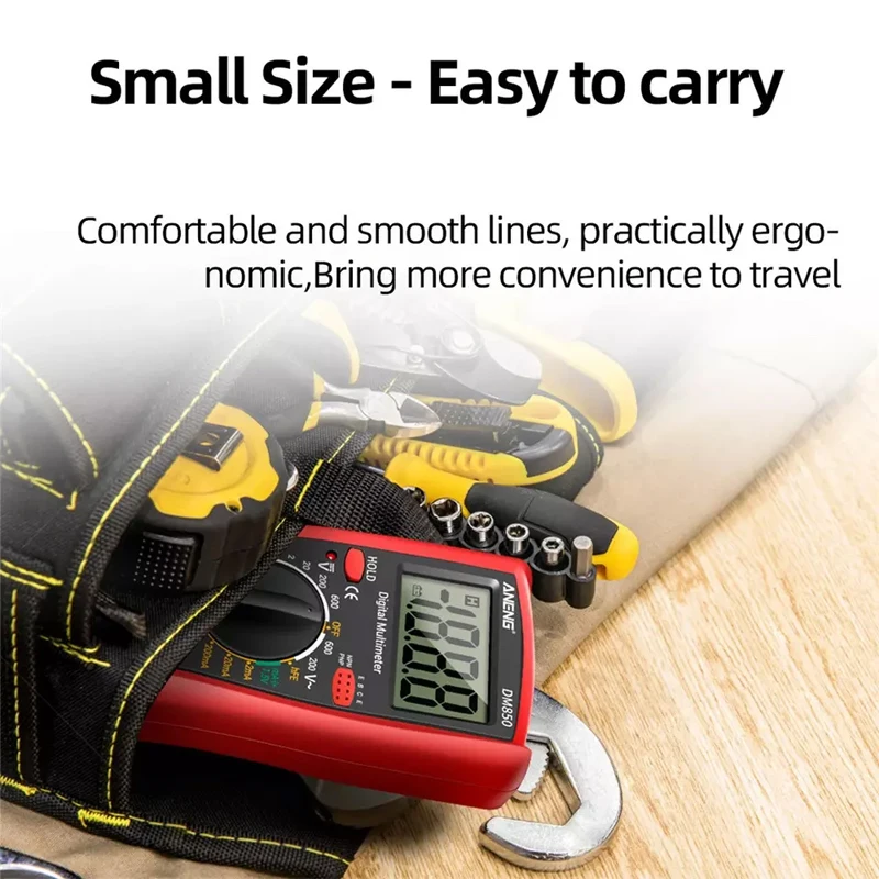 Digital Multimeter ANENG DM850 1999 Counts Automatic AC/DC Voltage Tester Current Ohm Ammeter Electric Professional Detector Tool