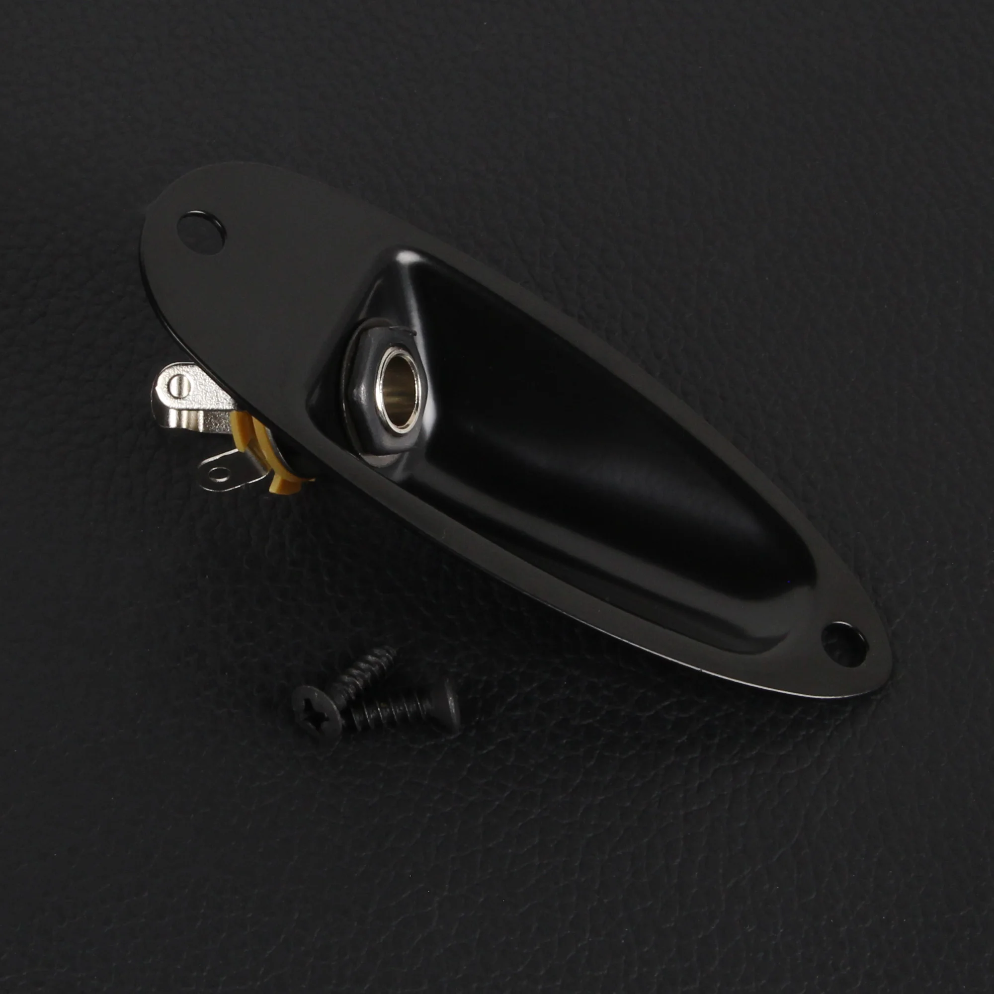 FLEOR Boat Style Guitar Output Jack Socket, 1/4 (6.35mm)