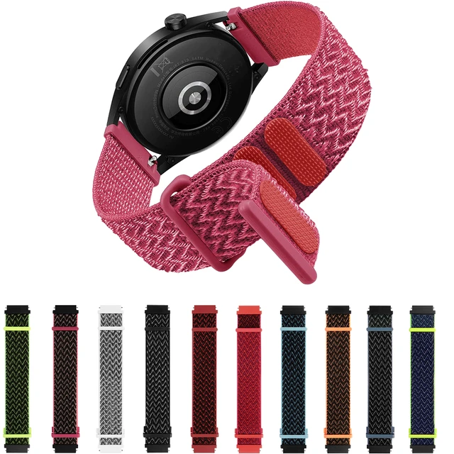 Bracelet de dehors en Nylon de 20mm, pour Garmin Forerunner 158 55