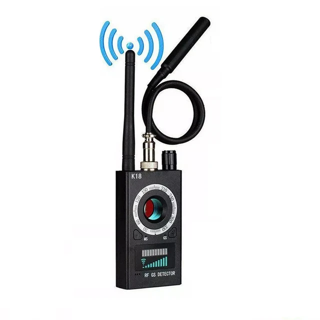 New K18 Multifunction Detector Mini Audio Spy Camera GSM Finder GPS Signal Lens RF Locator Tracker Detection Wireless Camera 2