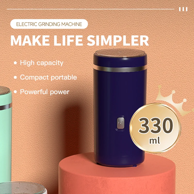 A multi-functional electric coffee grinder for home kitchens - it can be used for grinding coffee, vanilla, spices, nuts, etc.