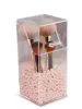 Transparent Acrylic Makeup Brush Holder Makeup Organizer Cosmetic Holder Pencil Lipstick Desk Container Table Makeup Storage Box 1