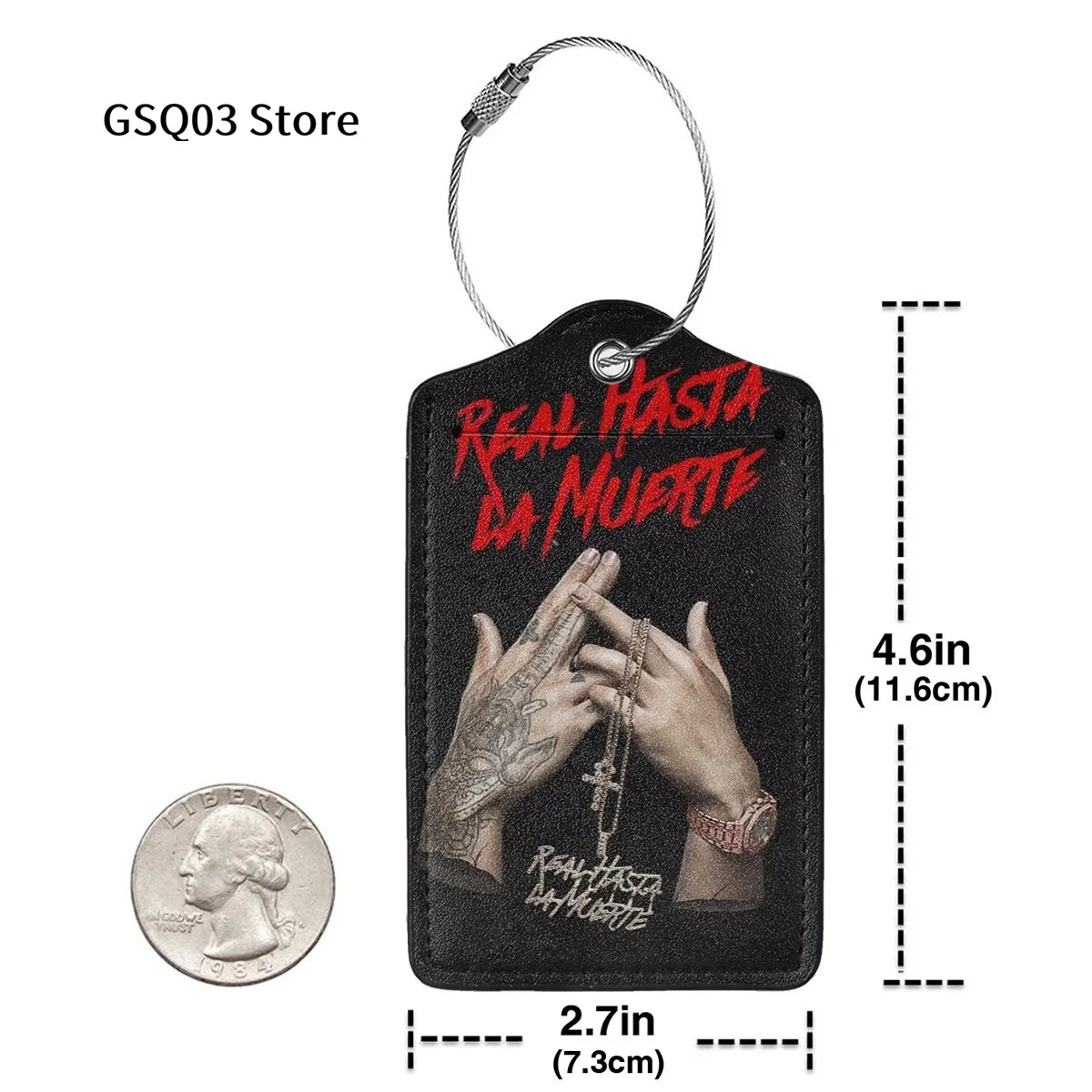 Рисунок 4 - Бирки для багажа Real Hasta La мертвые для чемоданов