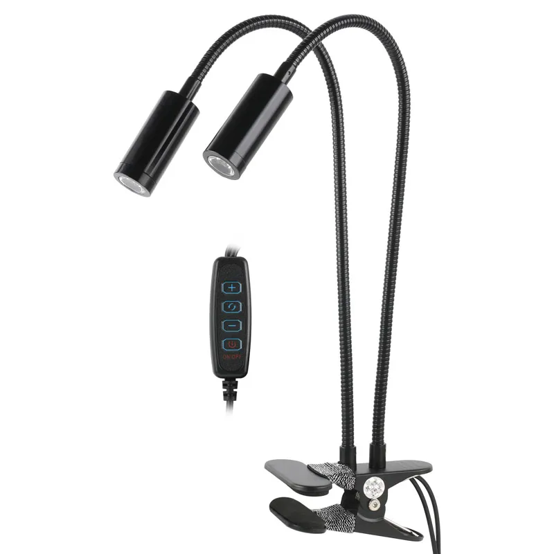 Microscope Lamp LED Clamp Type Adjustable Side Spotlight Lamp Fill Light 5V For HDMI USB VGA Video Microscope Camera