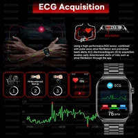2026 Health Care Smart Watch Men Women BMI Analysis Uric Acid Blood Lipids Blood Pressure Monitoring BT Call AMOLED Smartwatch - Image 2