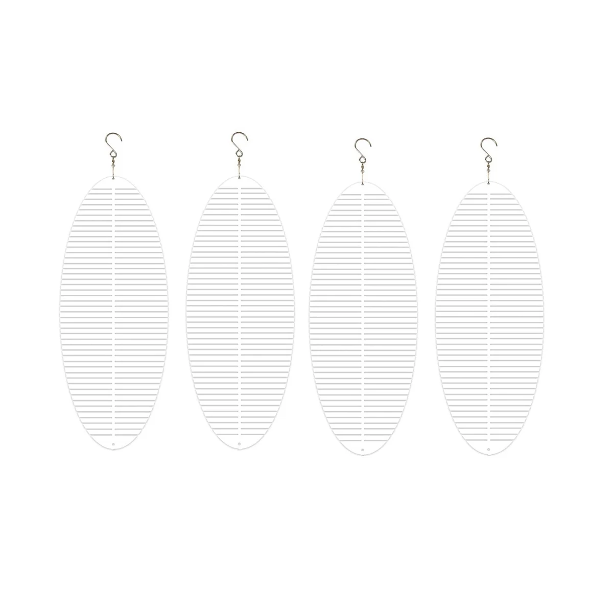 

4Pcs Sublimation Wind Spinner Blanks 3D Wind Spinners Hanging Wind Spinners for Outdoor Garden Decoration 10 Inch