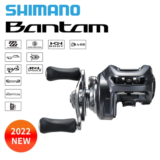 NEW ORIGINAL SHIMANO 2022 BANTAM Baitcasting Fishing Reels Gear