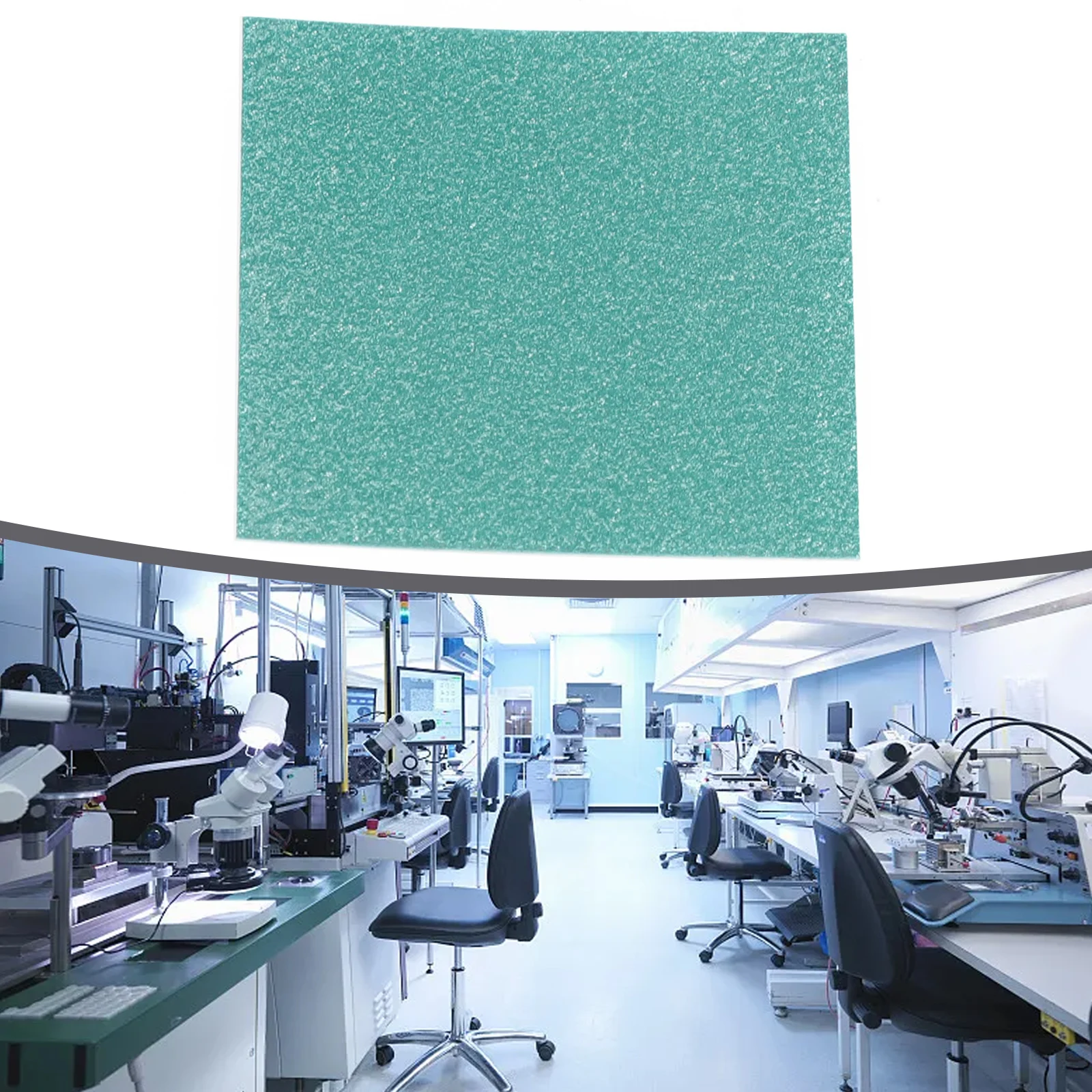 Magnetic Field Viewer Viewing Film 50x50mm Card Magnet Detector Pattern Display J6PC Dropship Electromagnetic Radiation Detector radiation detector magnetic viewing film