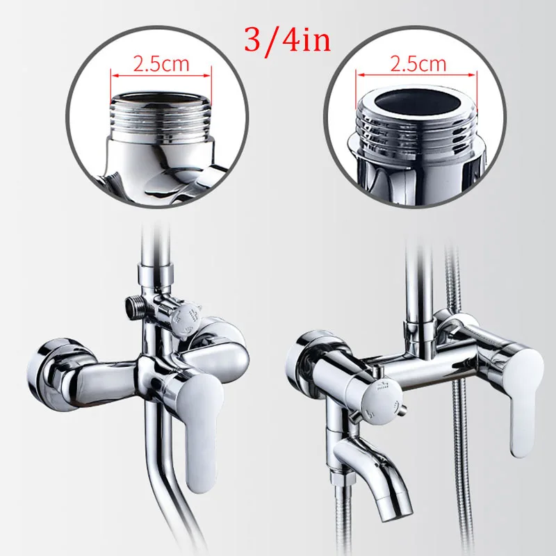 Brazo Alargador De Ducha En Forma De S - 8 Pulgadas, Acero Inoxidable 201, Roscas G1/2, Plateado