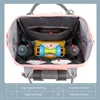 Lequeen Fashion Mummy Maternity Nappy Bag Large Capacity Nappy Bag Travel Backpack Nursing Bag for Baby Care Women's Fashion Bag 6