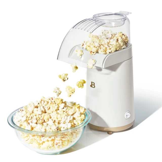 Beautiful Hot Air Popcorn Maker, White Icing by Drew Barrymore