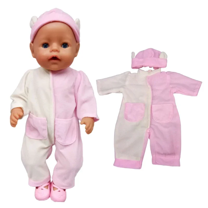 40cm 43cm Baby Doll Rompers for New Born Doll