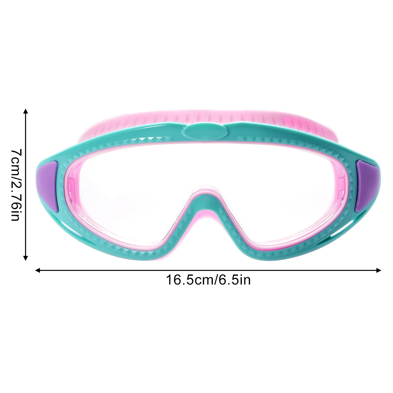 High-Definition Large Frame Anti-Fog UV Protection Swimming Goggles
