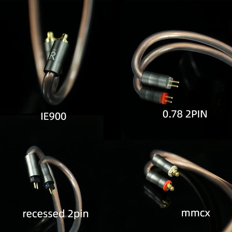 Nici HiFi-20 インイヤーヘッドフォン延長ケーブル 2.5/3.5/4.4