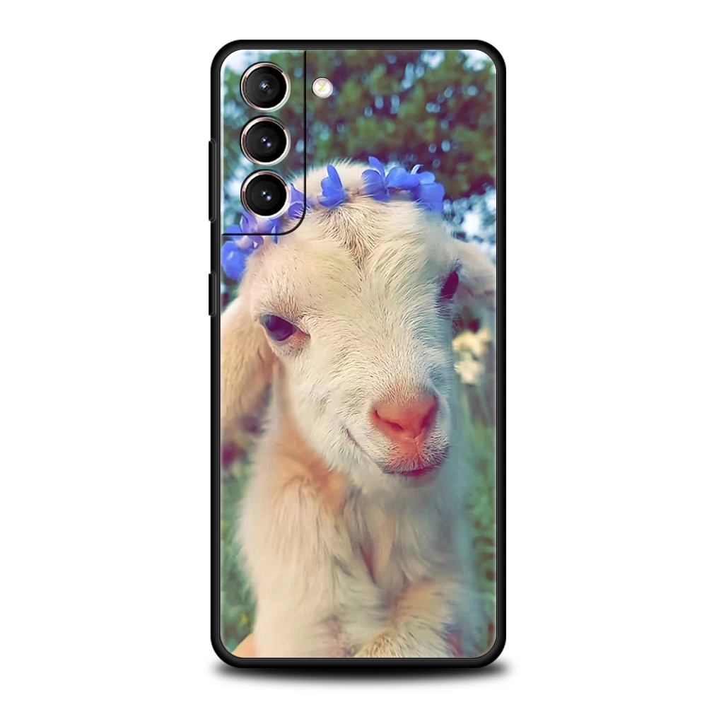 Cartoon Cute Goat Soft Phone Case Cover