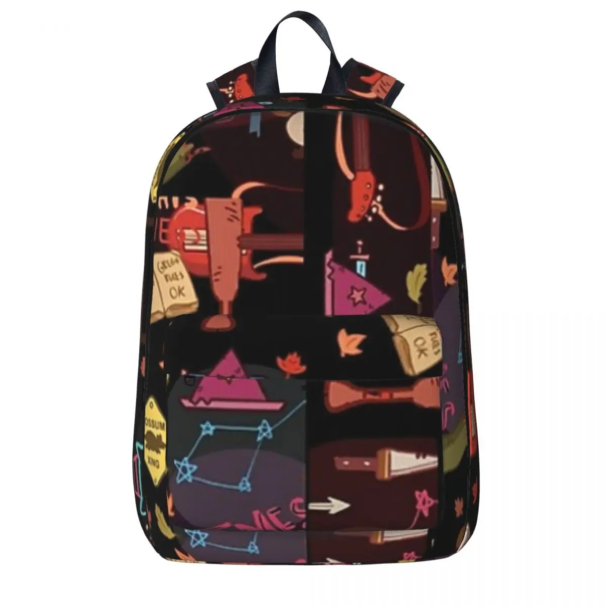 

Рюкзак для школы и путешествий, вместительный, с узором