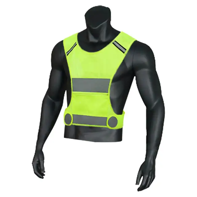 Reflective Vest Reflective Running Top High Visibility Reflective
