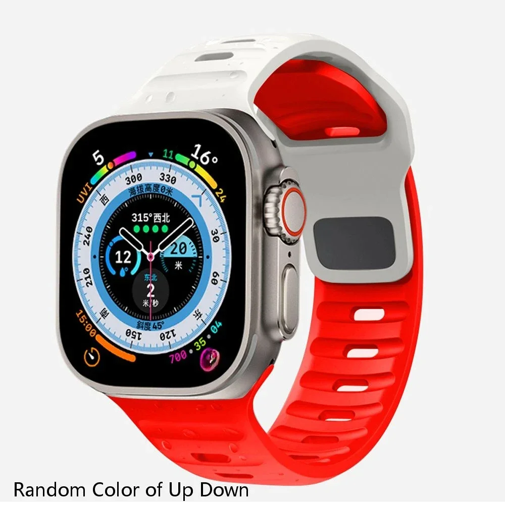 Luminous Soft Silicone Watch Strap Bracelet