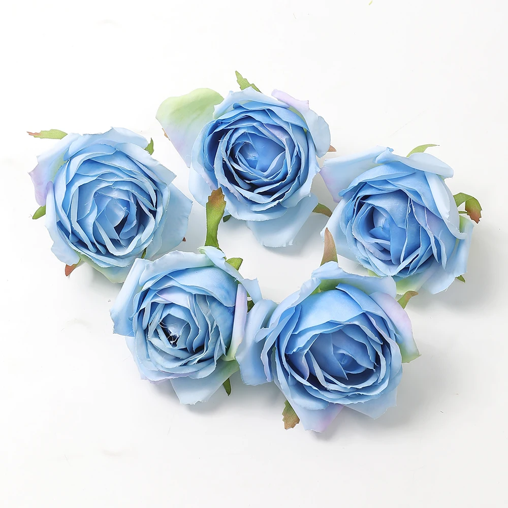 40 Fiori Finti Multicolore - Decorazioni Casa, Matrimoni, Centrotavola Fai Da Te - Foto 2