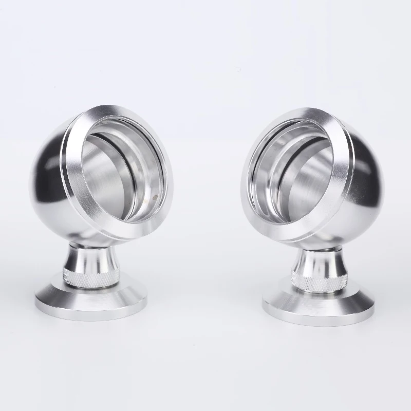 

2pcs High Quality Car Tweeter Aluminum Alloy Base Treble Seat Tweeters Non-destructive Installation Metal Speaker Bracket Boxes