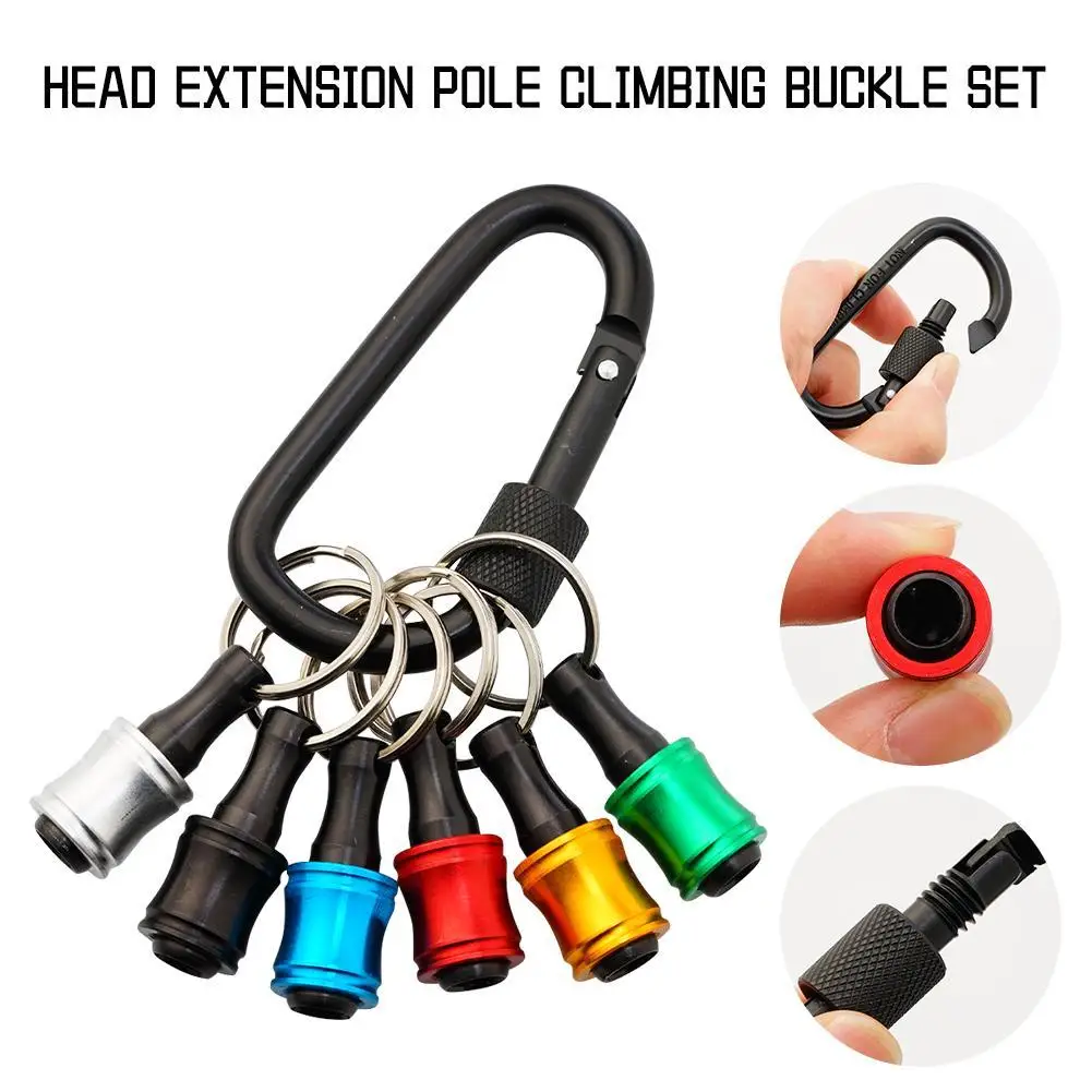 

Держатель для головки отвертки с шестигранным хвостовиком удлинитель адаптер для цепочки для ключей сверло быстрая замена портативная ручка