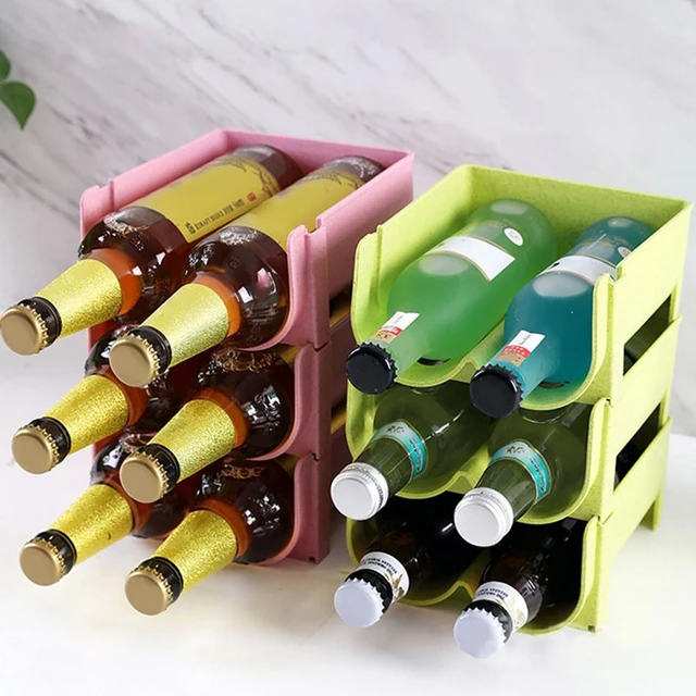 Frigorifero appeso portabottiglie scaffale per vino vino portabottiglie  portabottiglie portabottiglie espositore - AliExpress