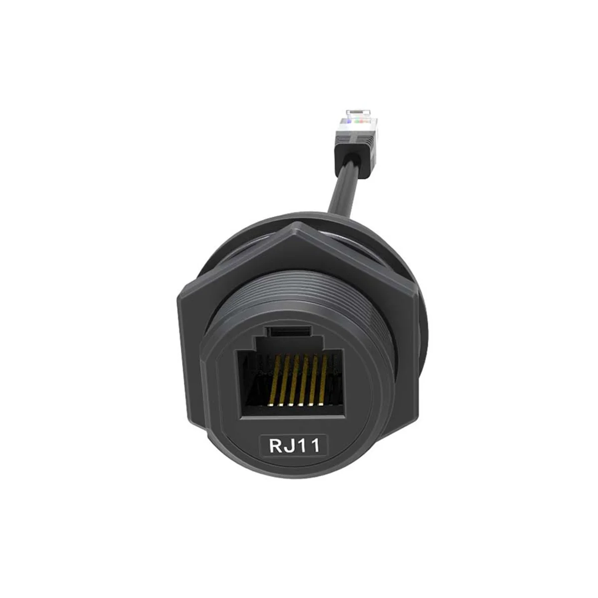 

1 шт., Телефонный удлинитель RJ11 6P6C с разъемом 6P6C