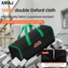 AIRAJ Tool Bag Oxford Cloth Portable StorageBag, Professional Electrician and Carpenter Repair, Home Storage Double Deck HandBag 2