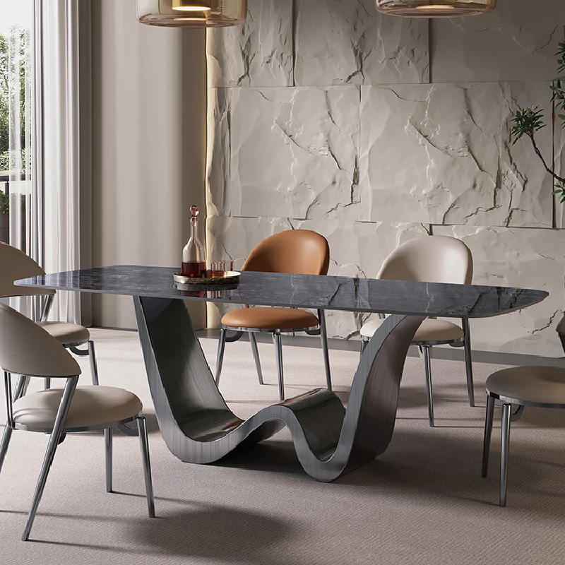 

Luxury Modern Coffee Table Kitchen Nordic Living Room Mobile Dining Table Set Console Muebles Para El Hogar Home Furniture