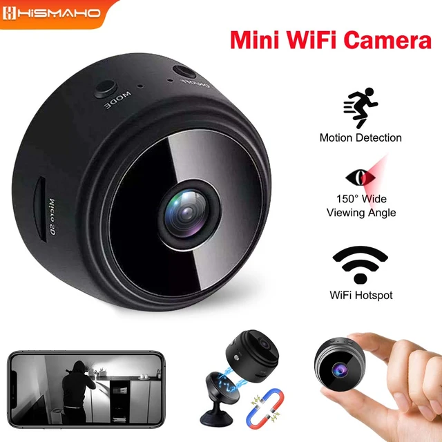 Mini Caméra De Permission Intérieure Sans Fil A9, Wifi, Batterie