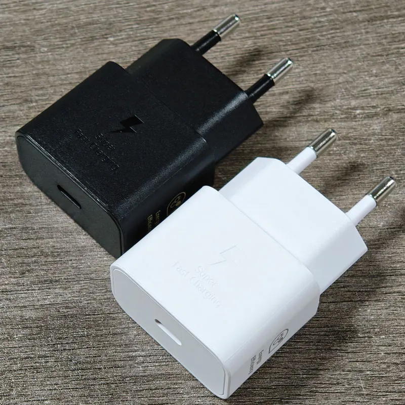 EP-T2510 Samsung 25W Super Fast Charger USB C PD Power Adapter For Galaxy S25 S24 S23 S22 S21 S20 Edge Flip Fold 7 6 5 4 3 2 A17