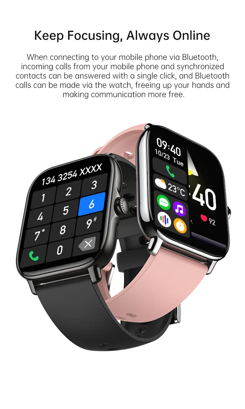 Fitness Tracker Hero Band P22d 10-Pack Soft Silicone Watch Straps