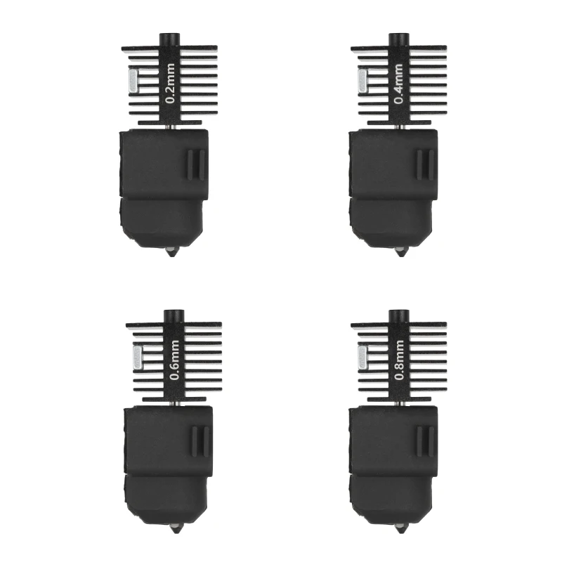 Bambu Lab A1 미니 3D 프린터 부품용 Mellow TZ A1 핫엔드 깍지, 0.2mm, 0.4mm, 0.6mm, 0.8mm