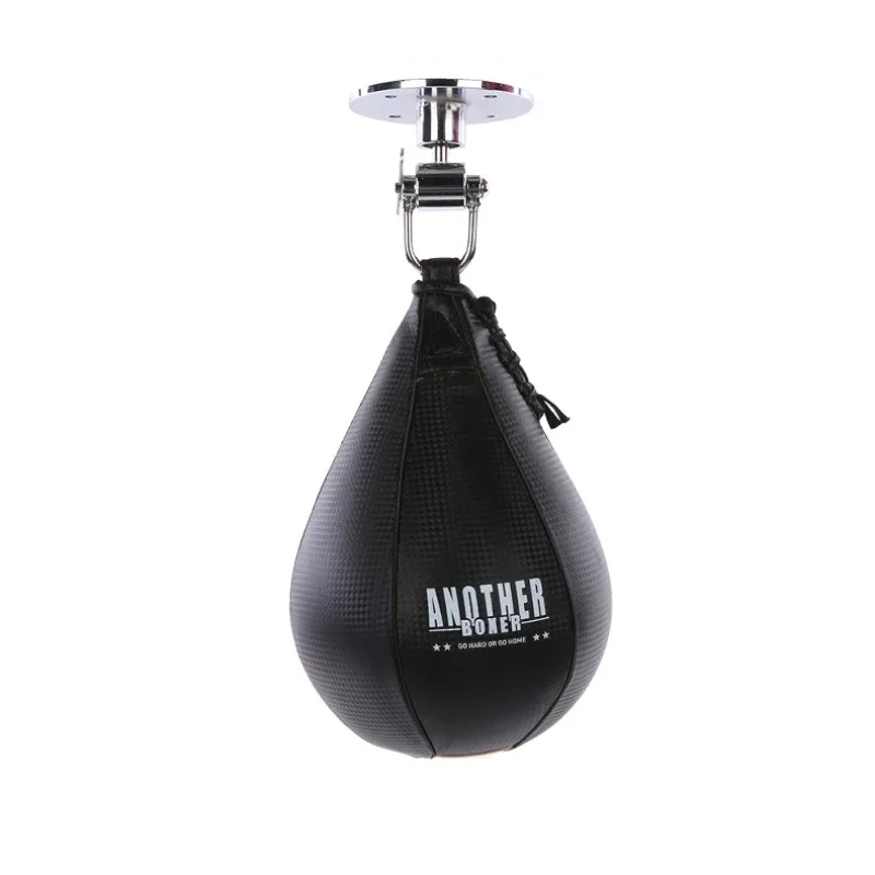 

Boxing Speed Ball Pear Ball Training Speed Use Boxing Ball Mat Pattern Black Punching Balls Can Be Matched with A Spinner