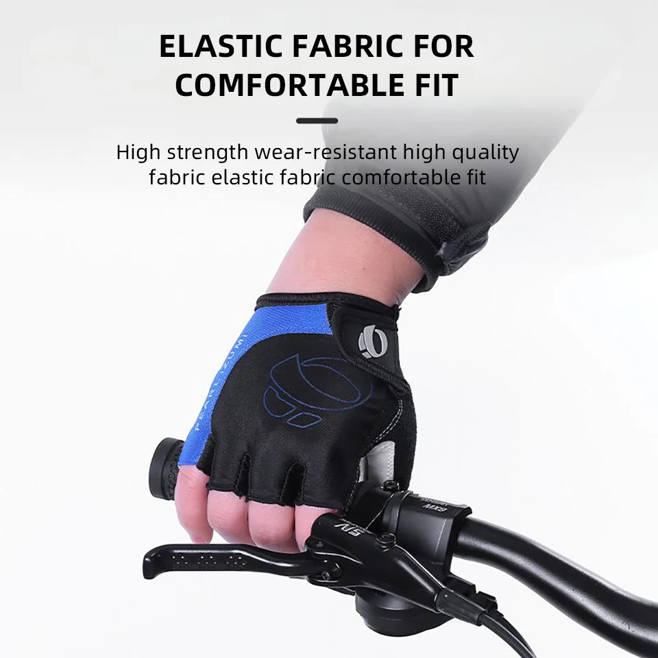 Bicycle gloves bicycle half finger sports gloves Anti slip shock-absorbing gymnastics training bicycle Bicycle equipment