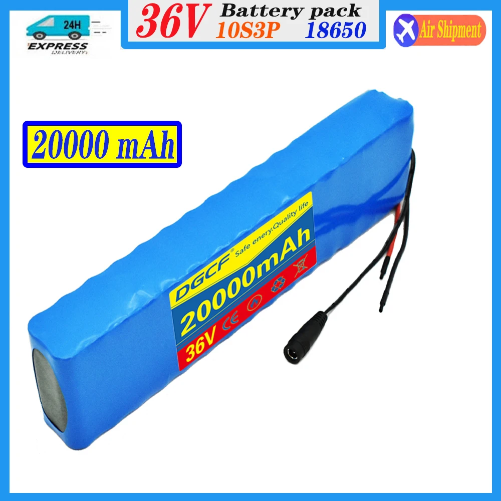 

18650 Lithium Battery 36V 10S3P 18650 Lithium Application For M365 Electric Scooter Bicycle Built-in Bms Electric Tools Battery