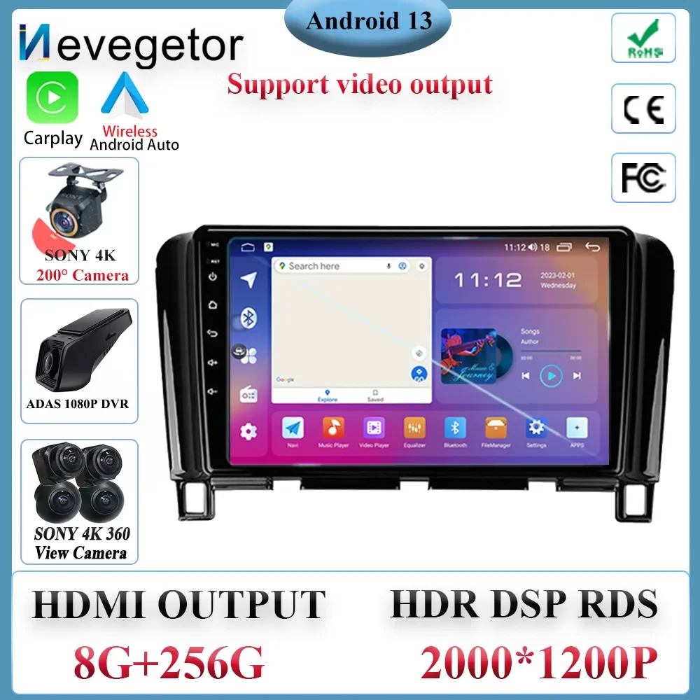 

Android 13 For Nissan Serena 4 C26 2010 - 2016 Car Dvd Auto Radio Stereo Multimedia Player GPS Navigation