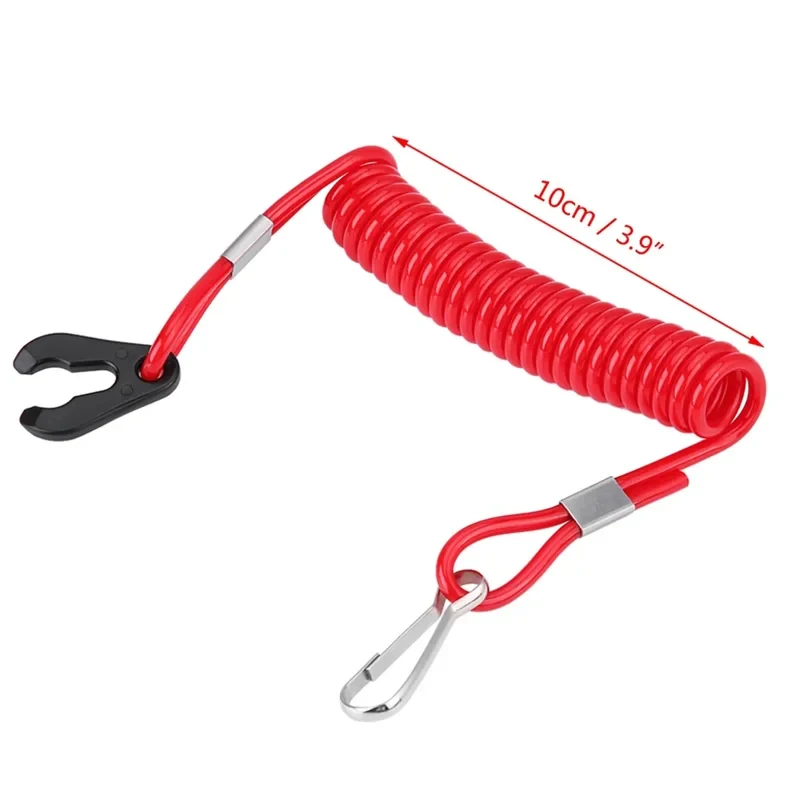 For Motorboat And Outboard Motors Boat Engine Kill Stop Switch Emergency Stop Switch Safety Lanyard Rope Universal