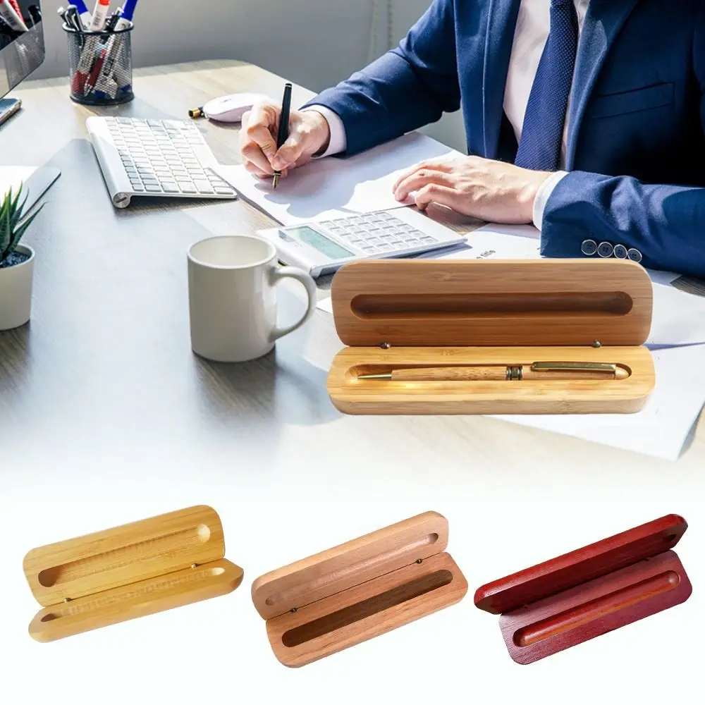 Stationery Box Portable Ballpoint Pen Box Pen Holder