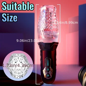 360° Rotating Automatic Male Masturbation Cup Vibration Penis Oral Electric Pocket Pussy Masturbator Real Vagina Sex Toy For Men