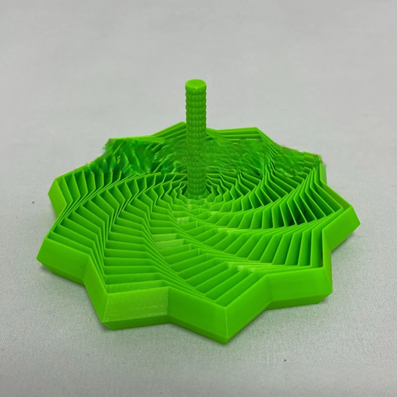 Lot De 4 Jouets Anti-stress Spiralés Imprimés 3D - En PLA, Couleurs Vives, Flexible, Pour Adultes Et Enfants