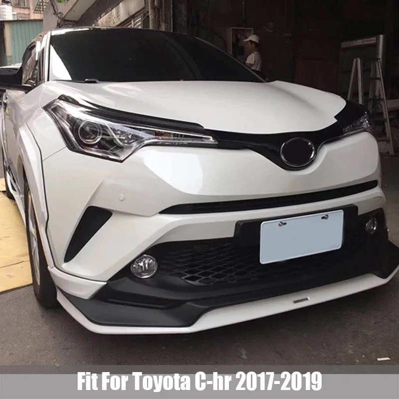 

Car-styling For Toyota CHR C-HR Bumper Body Kits Aerodynamic body kit car accessories side skirts front and rear bumper kit