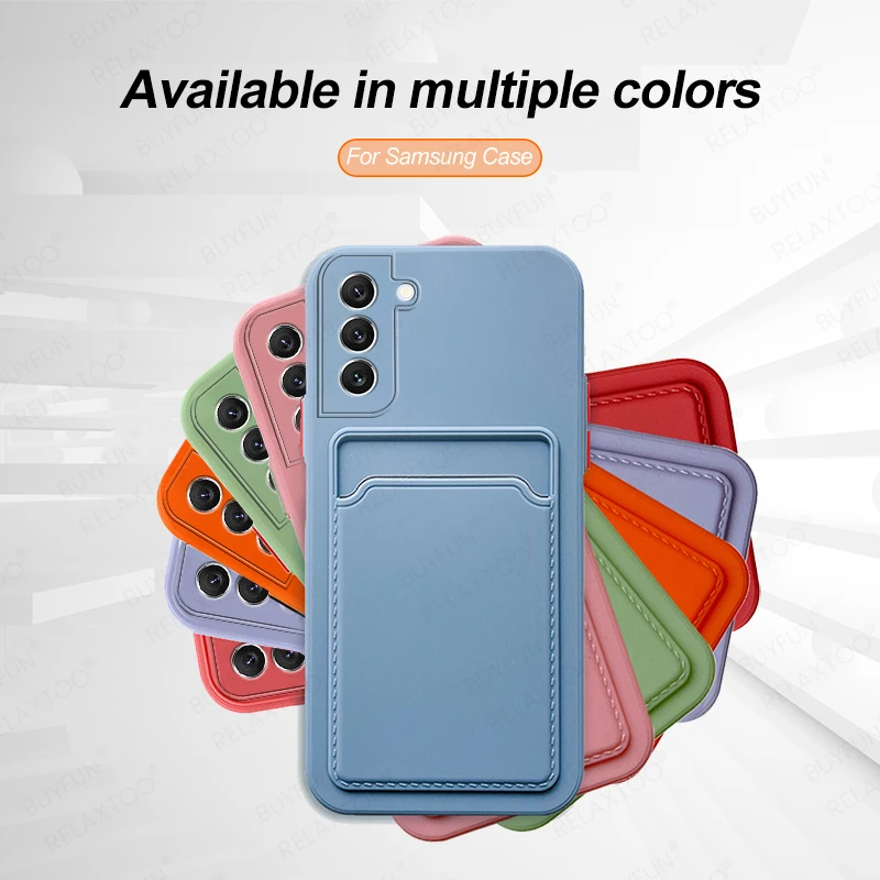 Kaarteslot Telefonshülle Fir Samsung Galaxy S22 Plus 5G Schockbeständeg Bumper Fir Samsung S22 Plus S22+ Ultra 5G Cover Capa_voghion.com