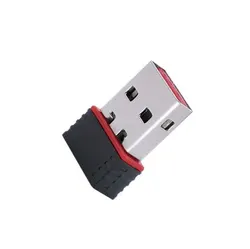 WiFi 6 High-Performance Mini USB Adapter for PC/Desktop - Plug and Play (Black)
