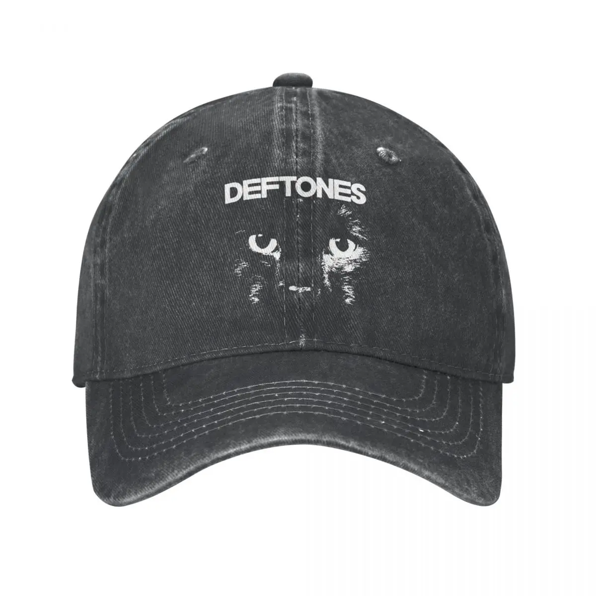 

Deftones Randomizer Arte Show Off Baseball Caps Men Women Distressed Denim Washed Snapback Hat Outdoor Running Golf Caps Hat