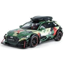 Deluxe Travel Camper Sports Car Toy with Pull - Back Action, Sound, and Lights (GREEN - no box)