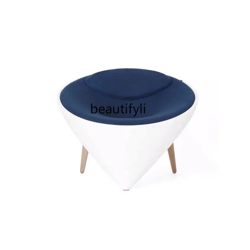 

Nordic Modern Simple and Light Luxury FRP Wing Chair Beret Special-Shaped Leisure Chair Personalized Creative Single Seat