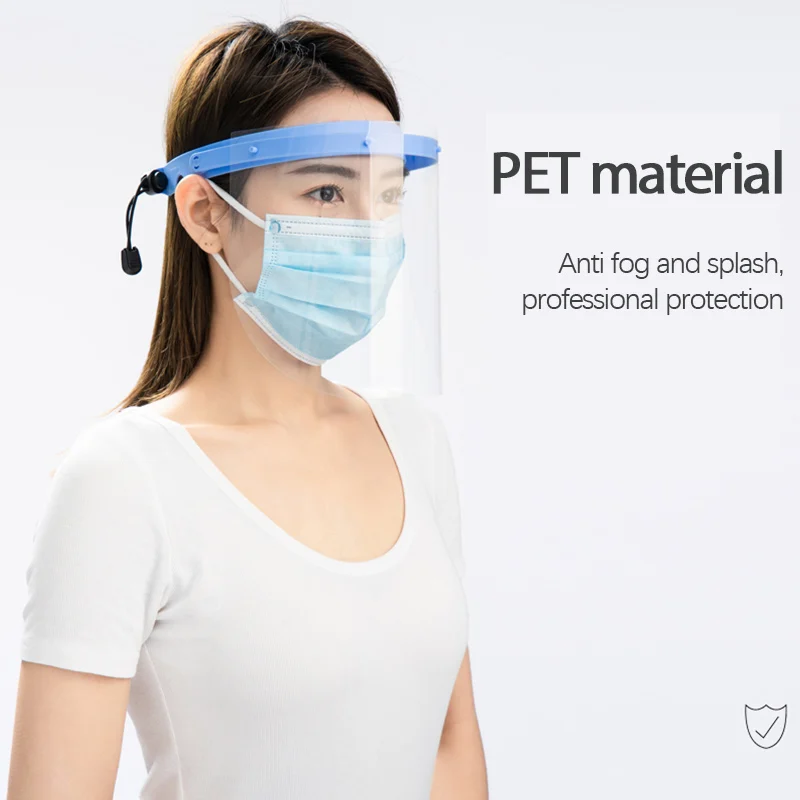 

Кухонные очки Faceshield прозрачная маска для лица, защитные очки от жира и лука, Пыленепроницаемая маска для лица, многоразовые инструменты