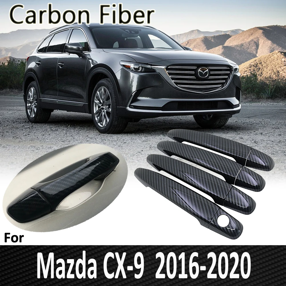 

Наклейка на дверную ручку для Mazda CX-9 CX9 CX 9 TC MK2 2016 2018 2019 2020