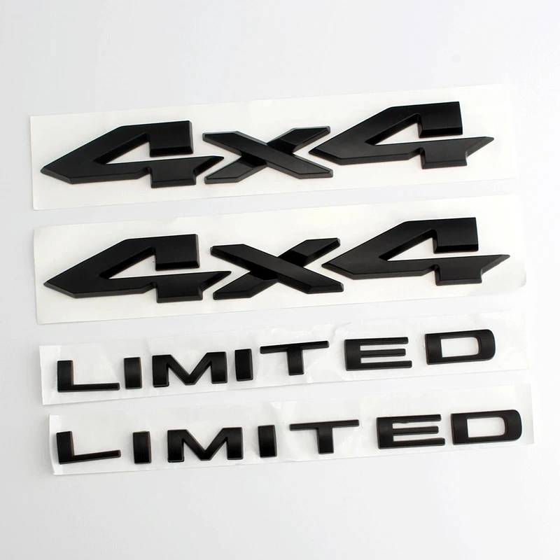 

3D ABS Car Rear Trunk Emblem Badge Side Door 4x4 LIMITED Sticker For Pickup Trucks New Dodge RAM 1500 Auto Accessories
